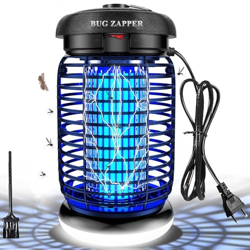 WUEAOA Insektenvernichter elektrisch mit LED-Lampe
