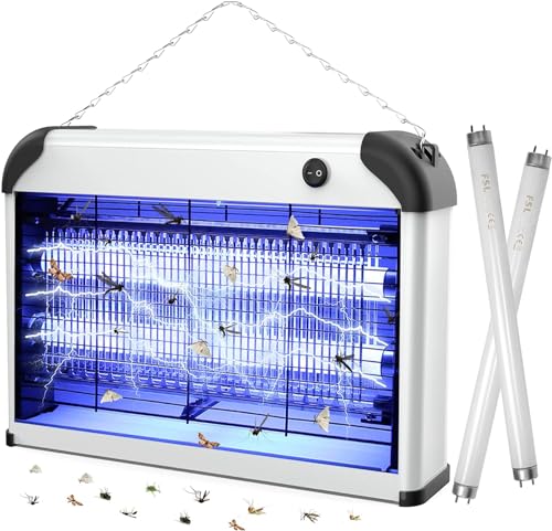 elektrischer Insektenvernichter, 20W UV Doppelgitter